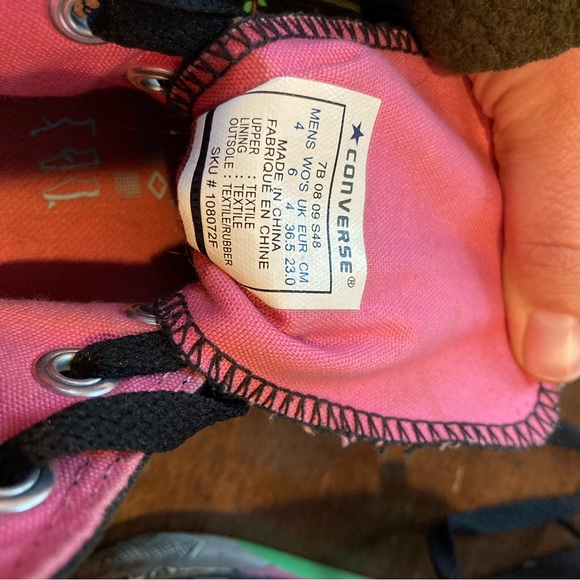 Converse cosmic cartoon unicorn high tops - Picture 7 of 8